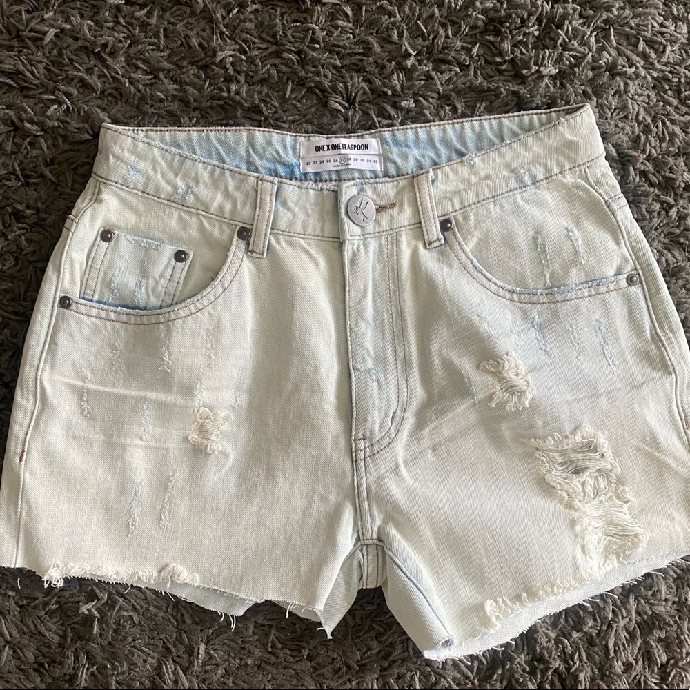 One teaspoon high waisted baggie awesome shorts